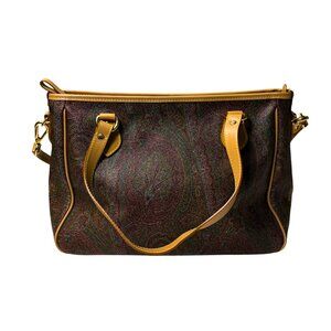 Etro Elegant Paisley Handbag